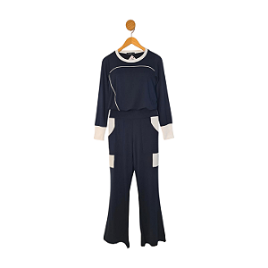 Conjunto Mon Clos Preto e Branco P