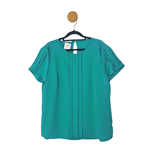 Blusa Luzia Fazzolli Verde 42