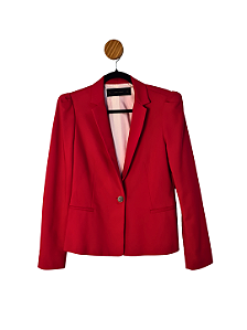 Blazer ZARA Vermelho G