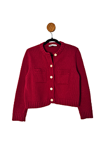 Casaqueto ZARA Vermelho M/P
