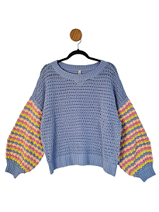 Sweater Bluesteel Azul GG