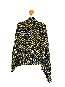 Poncho Bege e Preto U