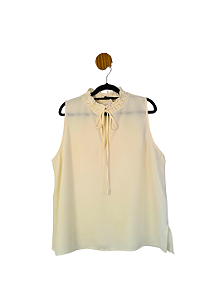 Blusa Shoulder Creme 46