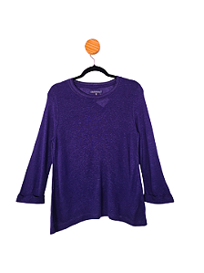 Blusa Casual Street Roxa M