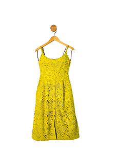 Vestido Amissima Amarelo P