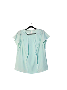 Blusa Claudie Pierlot Verde Água 40