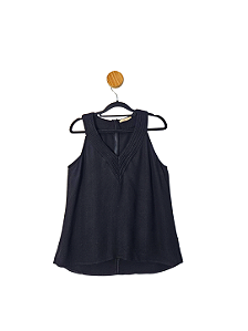 Blusa Dona Pink Preta G