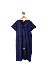 Vestido Uhnika Azul Marinho G
