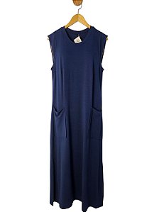 Vestido Capim Pimenta Azul G