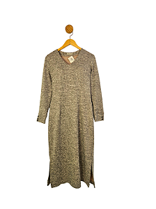 Vestido Adriana Araujo Bege 38/40