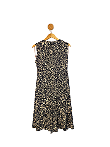 Vestido Fit Bege 44
