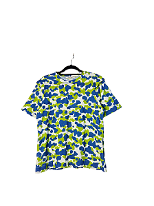 Blusa Maria Maluca Azul e Verde M