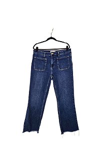 Calça Zara Jeans Escura 46/44
