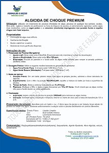 FORMULAÇÃO ALGICIDA DE CHOQUE PREMIUM