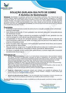 FORMULAÇÃO SOLUÇÃO QUELADA SULFATO DE COBRE