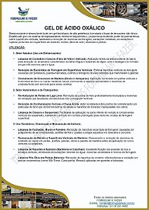 FORMULAÇÃO GEL DE ÁCIDO OXÁLICO