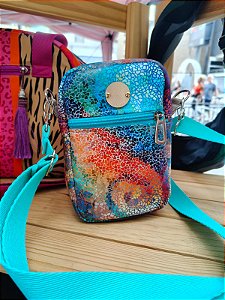 Bolsa Amora - Craquelado com Tiffany