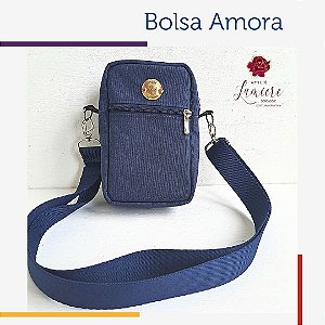Bolsa Amora - Azul marinho