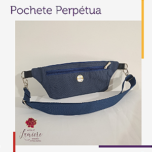 Pochete Perpétua - Azul marinho