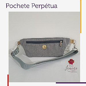 Pochete Perpétua - Cinza