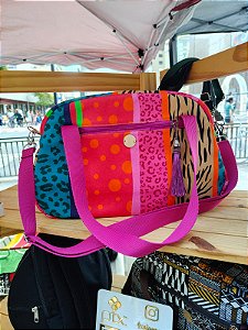 Bolsa Salvia - Animal Colors com fucsia