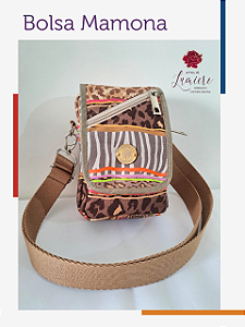 Bolsa Mamona - Listras animais