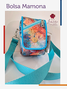 Bolsa Mamona - Craquelado com tiffany
