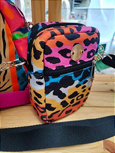 Bolsa Amora - Onça grande com preto