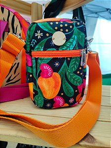Bolsa Amora - Caju com laranja
