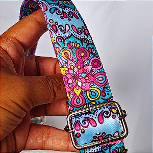 Alça Avulsa - Mandala rosa