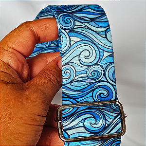 Alça Avulsa 4cm - Onda Azul