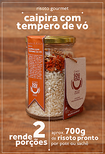 Risoto Caipira com Tempero de Vó - 2 Porções
