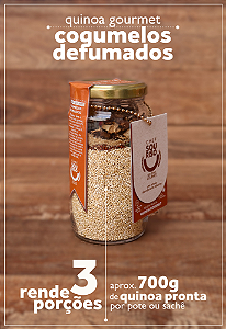 Quinoa Cogumelos Defumados