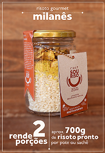 Risoto Milanês - 2 Porções