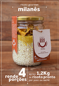 Risoto Milanês - 4 Porções
