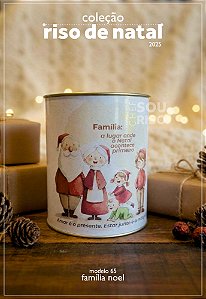 Tubo Lata - Família Noel