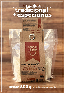 Arroz Doce Tradicional + Especiarias