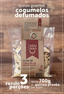Quinoa Cogumelos Defumados