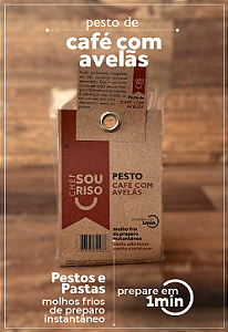 Molho Pesto de Café com Avelã