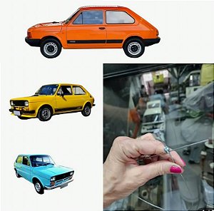 Cabo Acionador Da Fechadura Do Capô S/maçaneta - Fiat 147 76 (18)
