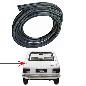 Borracha Guarnição Tampa Porta-Malas Fiat 147 Baixa 3.990mm (205)
