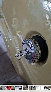 Tampa Combustível Cromada Fiat 147