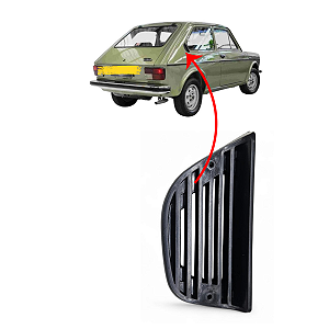 Grade Entrada De Ar Esquerda Traseira (orelha) Fiat 147 - LE