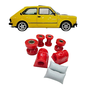 Kit Buchas Diant Pu Poliuretano 6pçs Graxa Fiat 147 M10