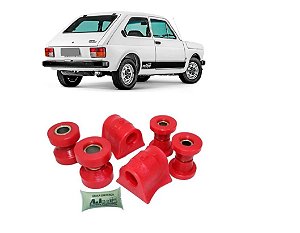 Kit Buchas Diant Pu Poliuretano 6pçs Graxa Fiat 147 M10