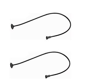 PAR Cordão Haste Bagagito Porta Malas UNO 85/96 30,5CM Borra