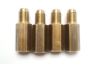 Kit Adaptadores Freios Modernos Em Fiat 147 04 PEÇAS