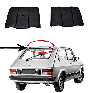 Capa Dobradiça Tampa TRASEIRA FIAT 147 - 601422 JAHU PAR