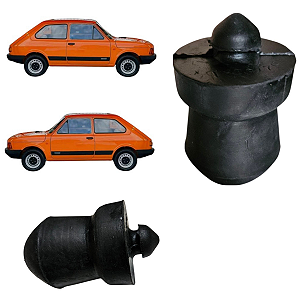 PAR Batente Coxim Amortecedor / Feixe Mola Traseiro Fiat 147
