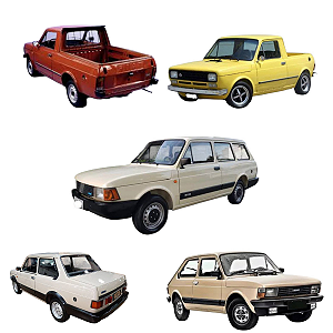 Chifrão Fiat 147 Europa Spazio Oggi Panorama Pick-up 4447